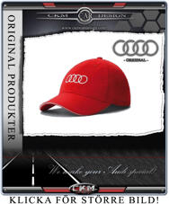 Keps Audi Original 1st Röd