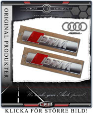 DTM Emblem Audi Original 1st