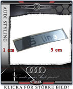 S-Line mini dekal i krom 1st