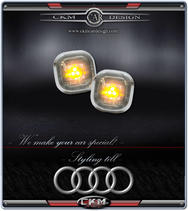 Clearglas sideblinker 2 pcs set LED