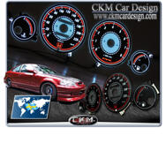 plasma gauges Black 96-00