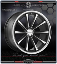 Vossen Monoblock VVSCV1 Svart