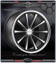 Vossen Monoblock VVSCV1 Svart