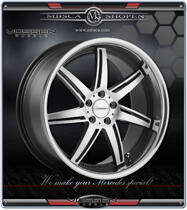 Vossen Monoblock VVS086 Svart