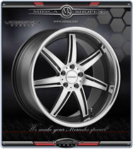 Vossen Monoblock VVS086 Svart