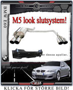 1b. BMW "M5 look" bak slutdämapre