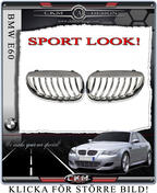 BMW Grill "njurar" i krom "sport look"