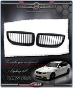 BMW Grill "njurar" i svart 09-11