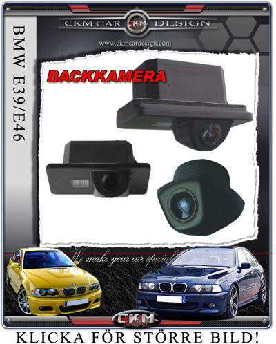 MULTIMEDIA - BMW Backkamera till E39/E46